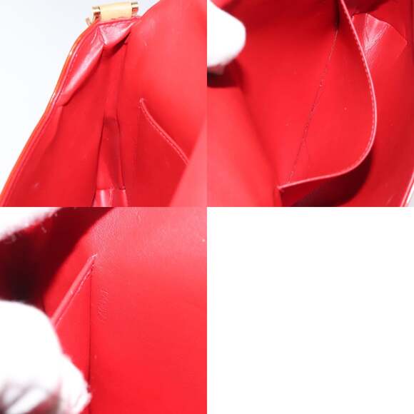 LOUIS VUITTON Monogram Vernis Thompson Street Bag Red M91094 - Picture 12 of 12